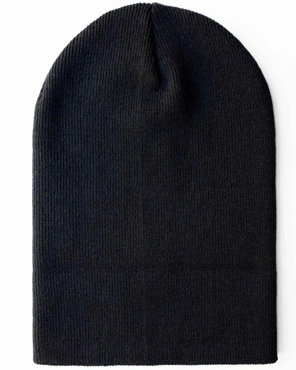 Classic Silent Cuffed Beanie, Midnight Black