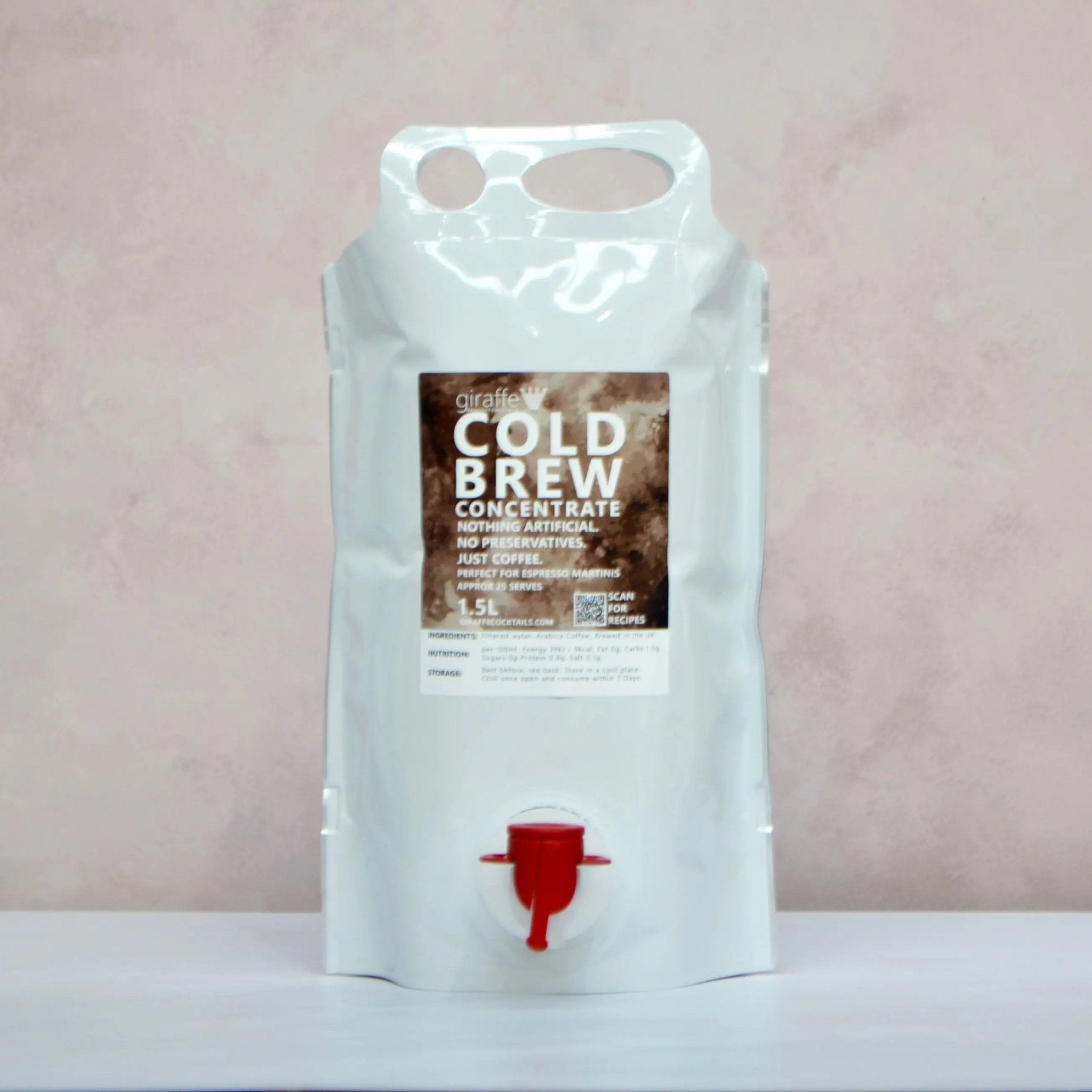 Cold Brew Coffee Concentrate 1.5L Non Alcoholic