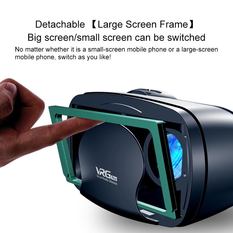 NNEIDS 3D Vr Glasses For Mobile Phones - Blu-Ray Coated Lenses