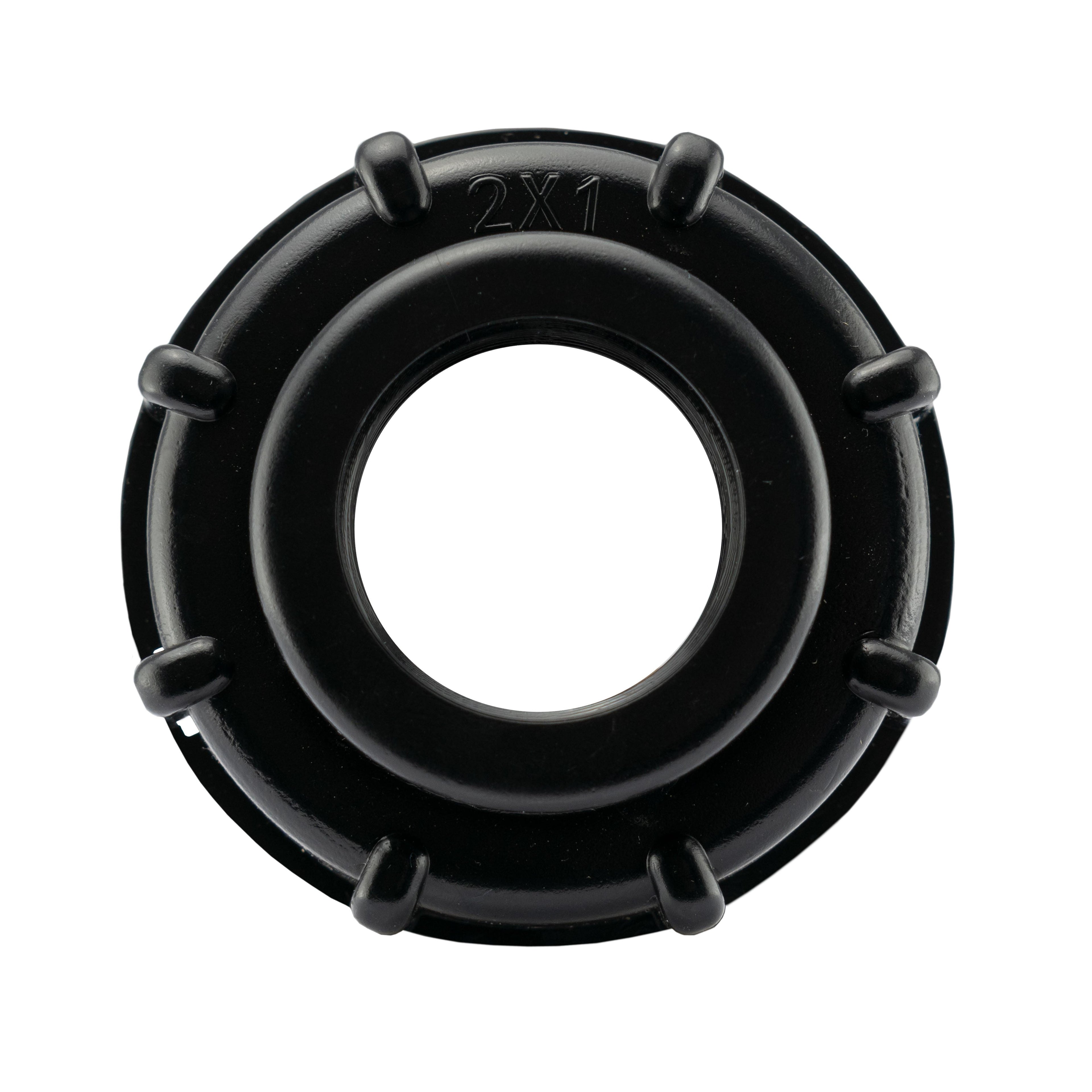 IBC 2” S60X6 Cap with 25mm MDPE Tee