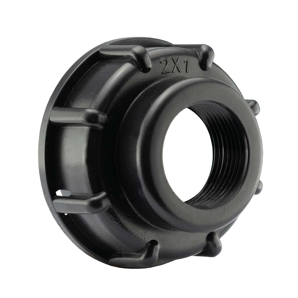 IBC 2” S60X6 Cap with 25mm MDPE Tee