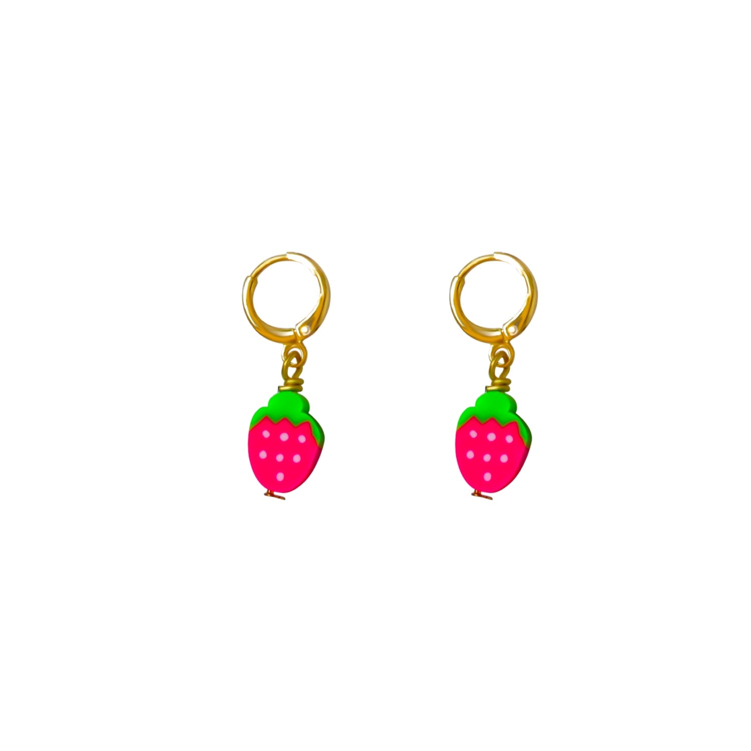Strawberry Earrings | by Ifemi Jewels