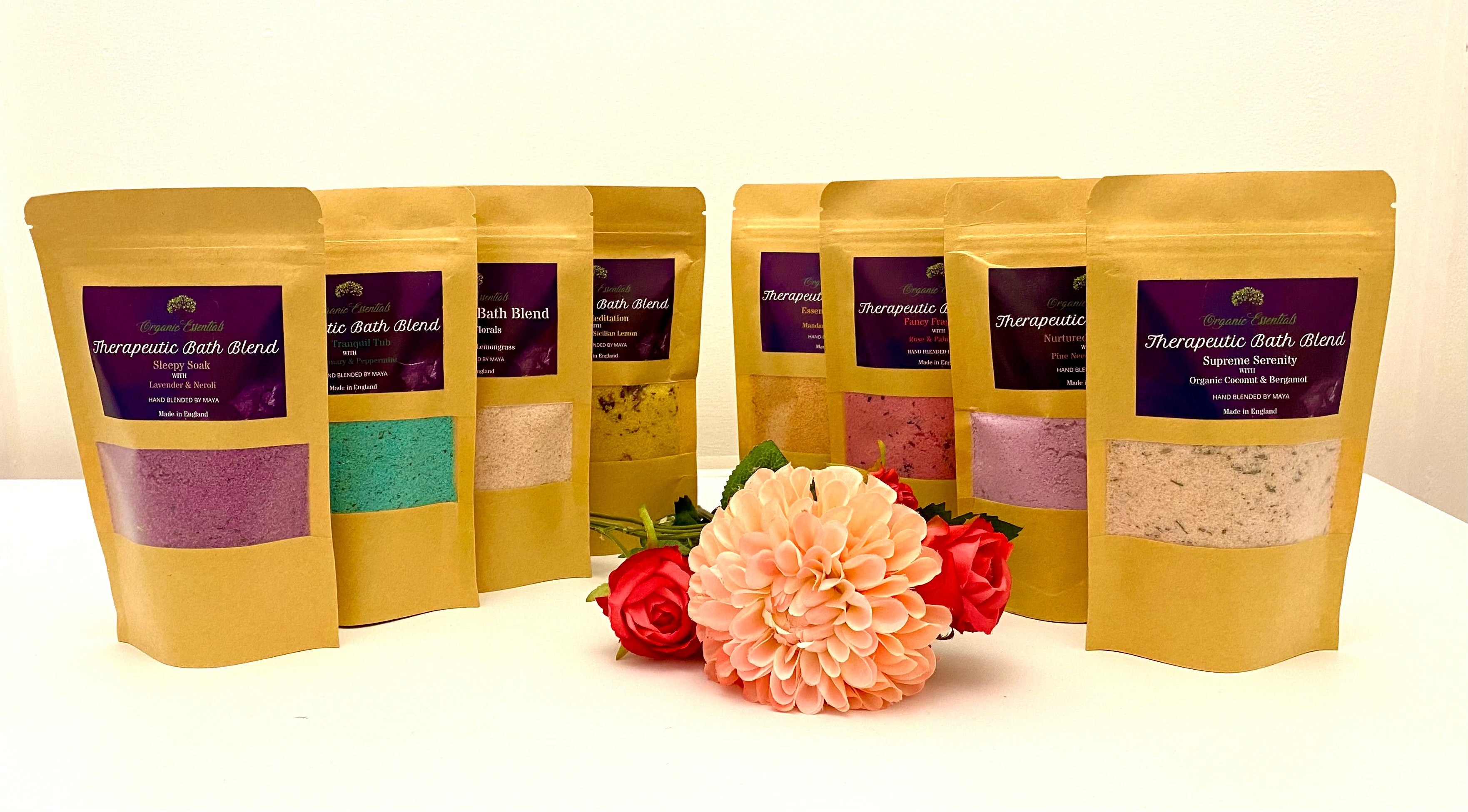 Pine Needle & Thyme Luxury Natural Bath Blend in Eco-Pouch