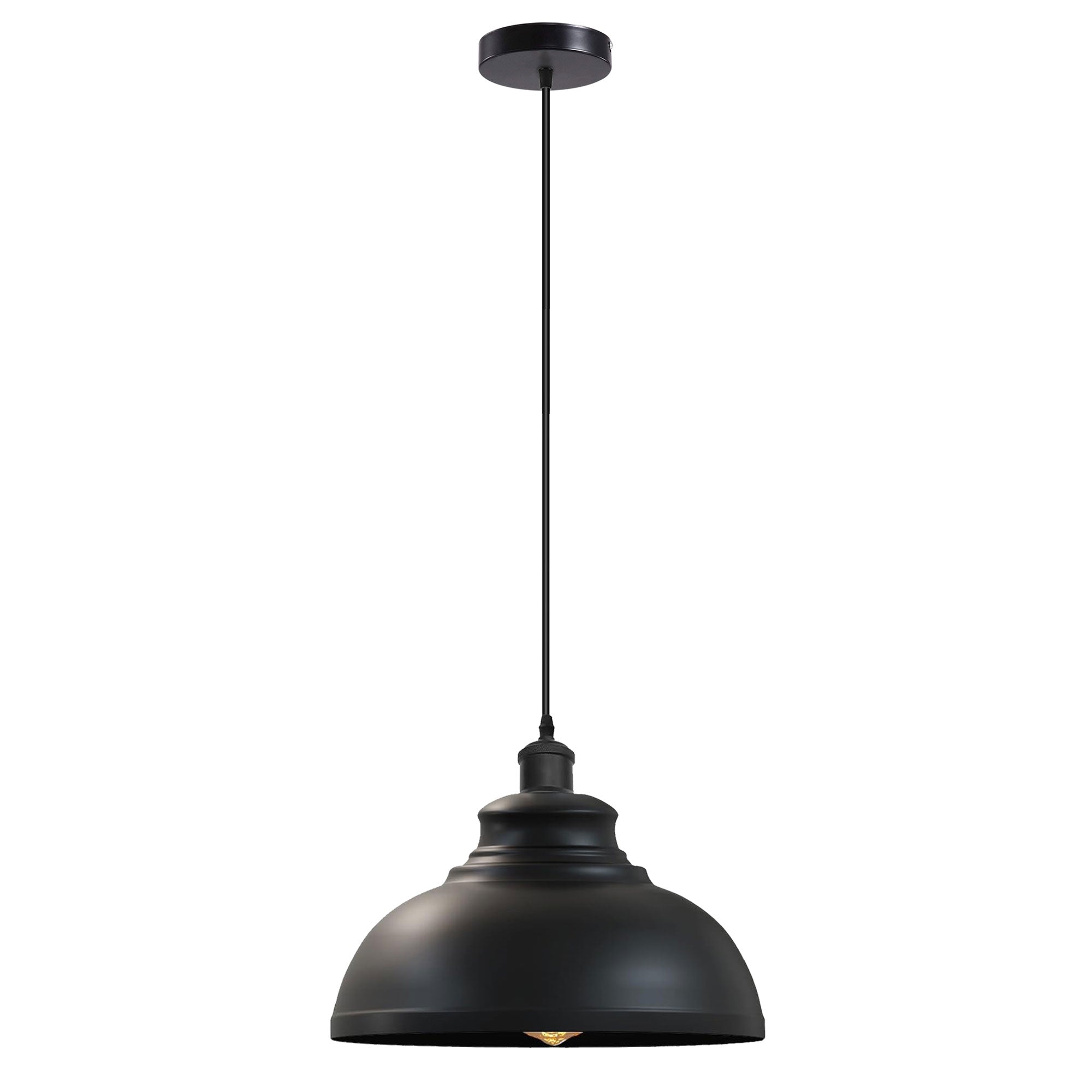 Metal E27 Pendant Light 29cm ~1386